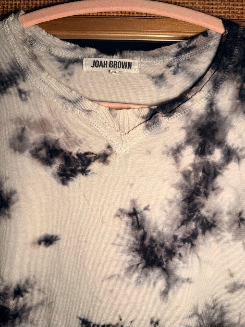 Joah Brown EUC Vintage Cotton Tee Cookies & Cream - Picture 5 of 10